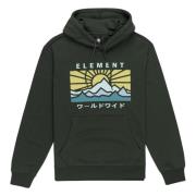 Kyoto Hoodie Element , Green , Heren