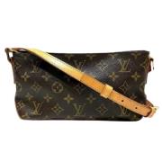 Pre-owned Fabric louis-vuitton-bags Louis Vuitton Vintage , Brown , Da...