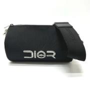 Pre-owned Leather dior-bags Dior Vintage , Black , Heren