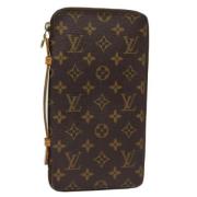 Pre-owned Canvas wallets Louis Vuitton Vintage , Brown , Dames