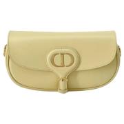 Pre-owned Leather dior-bags Dior Vintage , Yellow , Dames