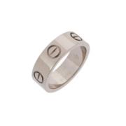 Pre-owned White Gold rings Cartier Vintage , Gray , Dames