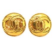 Pre-owned Yellow Gold chanel-jewelry Chanel Vintage , Yellow , Dames