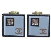 Pre-owned Plastic chanel-jewelry Chanel Vintage , Blue , Dames