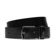 Dames Must Square Gesp Riem Calvin Klein , Black , Dames