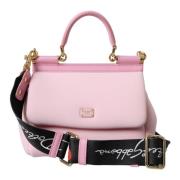 Roze Neopreen Schoudertas Dolce & Gabbana , Pink , Dames