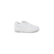 Witte Leren Veterschoenen New Balance , White , Heren