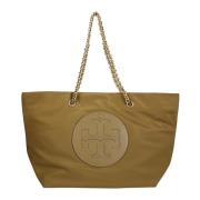 Ketting Tote Tas Tory Burch , Brown , Dames