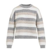 Grijze Trui voor Vrouwen Aw24 Peserico , Multicolor , Dames