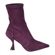 Aubergine Enkellaarzen voor Dames Stuart Weitzman , Purple , Dames