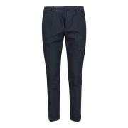 Diagonale Stijlvolle Broek Dondup , Blue , Heren