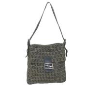 Pre-owned Canvas fendi-bags Fendi Vintage , Blue , Dames