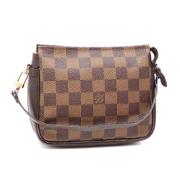 Pre-owned Fabric louis-vuitton-bags Louis Vuitton Vintage , Brown , Da...