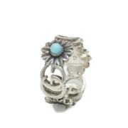 Pre-owned Silver rings Gucci Vintage , Gray , Dames