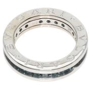 Pre-owned White Gold rings Bvlgari Vintage , Gray , Dames