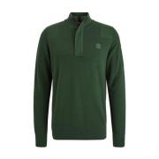 Half Zip Gebreide Coltrui PME Legend , Green , Heren