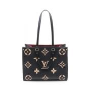 Pre-owned Leather louis-vuitton-bags Louis Vuitton Vintage , Black , D...