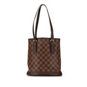 Pre-owned Canvas pouches Louis Vuitton Vintage , Brown , Dames