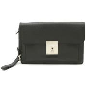 Pre-owned Leather louis-vuitton-bags Louis Vuitton Vintage , Black , D...