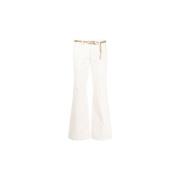 Stijlvolle Denim Jeans voor Vrouwen Michael Kors , White , Dames