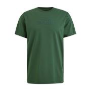 Korte mouw ronde hals heren T-shirt PME Legend , Green , Heren