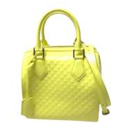 Pre-owned Leather louis-vuitton-bags Louis Vuitton Vintage , Yellow , ...