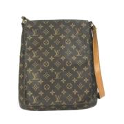 Pre-owned Canvas louis-vuitton-bags Louis Vuitton Vintage , Brown , Da...