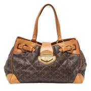 Pre-owned Canvas louis-vuitton-bags Louis Vuitton Vintage , Brown , Da...