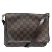 Pre-owned Canvas louis-vuitton-bags Louis Vuitton Vintage , Brown , Da...