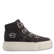 Rebel gesp sneakers ASH , Black , Dames