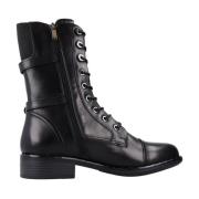 Lace-up Boots Regarde Le Ciel , Black , Dames