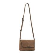 Luxe Crossbodytas voor vrouwen Brunello Cucinelli , Brown , Dames