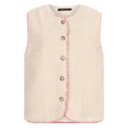 Evelynn Gilet Stijlvolle Vest Ydence , Beige , Dames