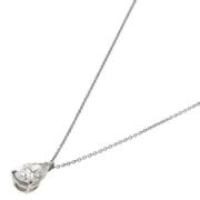 Pre-owned Platinum necklaces Tiffany & Co. Pre-owned , Gray , Dames