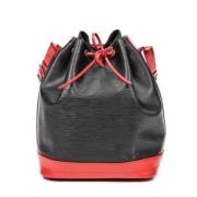 Pre-owned Leather shoulder-bags Louis Vuitton Vintage , Black , Dames