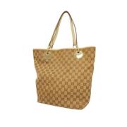 Pre-owned Canvas gucci-bags Gucci Vintage , Brown , Dames