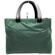 Pre-owned Nylon prada-bags Prada Vintage , Green , Dames