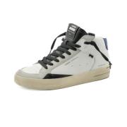 Deluxe Mid Sneakers voor Mannen Crime London , White , Heren