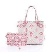 Pre-owned Leather louis-vuitton-bags Louis Vuitton Vintage , White , D...