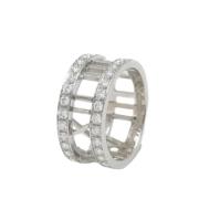 Pre-owned White Gold rings Tiffany & Co. Pre-owned , Gray , Dames