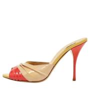 Pre-owned Leather sandals Miu Miu Pre-owned , Multicolor , Dames