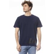 Korte mouw ronde hals T-shirt Invicta , Blue , Heren