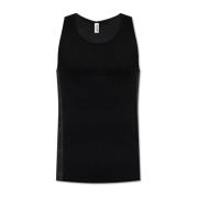 Mouwloze top uit de ondergoedlijn Moschino , Black , Heren