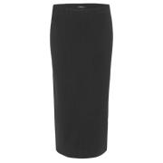 Rudila Midi Rok Upgrade Stijl Opus , Black , Dames