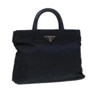 Pre-owned Nylon handbags Prada Vintage , Blue , Dames