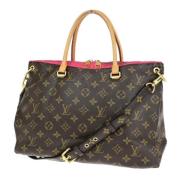 Pre-owned Canvas louis-vuitton-bags Louis Vuitton Vintage , Brown , Da...