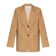 Blazer met zakken Forte Forte , Beige , Dames