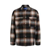 Geruite Overshirt Jack & Jones , Multicolor , Heren