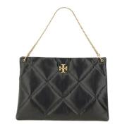 Diamantquilt Hobo Tas Tory Burch , Black , Dames