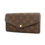 Pre-owned Fabric wallets Louis Vuitton Vintage , Brown , Dames